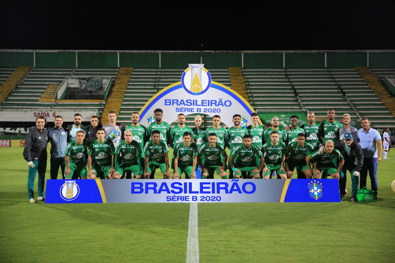 Chapecoense, campeã da Série B do Campeonato Brasileiro de 2020. - Márcio Cunha/ACF/Divulgação